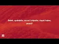 W Sound, Cris MJ, Ovy On The Drums - Chica Galáctica (Letra/Lyrics)