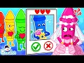 Download Lagu Can Bride Find Her True Groom? Real VS Fake Groom🤵 Crayons World Cartoon for Kids | Bearee Kids Show