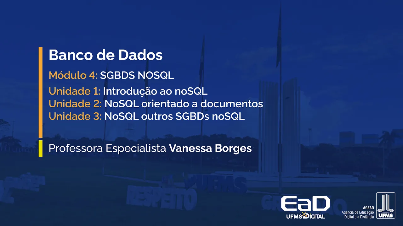 [UFMS Digital] Banco de Dados  M dulo 4