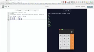 Order of operations in the Ruby programming language