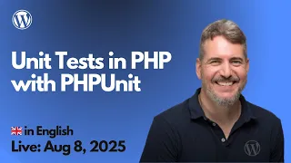 Unit Tests in PHP with PHPUnit