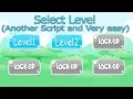 Unity 5 Tutorial Level Unlocked and Select another script and very easy