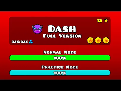 Download MP3 FULL VERSION! | Dash FULL - Geometry Dash