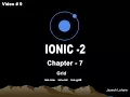 Ionic Tutorial - Chapter