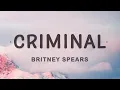 Lagu Britney Spears - Criminal (Lyrics)
