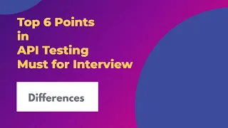 API Testing Interview Question SOAP REST HTTP POST PUT PATCH