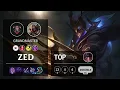 Zed Top vs Akali - KR Grandmaster Patch 10 22