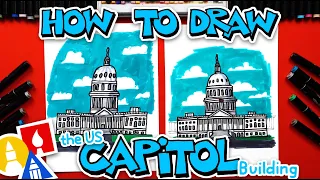 How To Draw The US Capitol Building