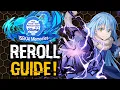 SLIME ISEKAI MEMORIES REROLL GUIDE