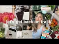 LET S GET BACK ON TRACK ultimate reset routine spring days deep cleaning working out