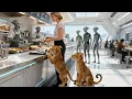 The Predator Cubs Followed Her Into the Cafeteria — They Now Expect Their Own Tray | HFY | Sci Fi