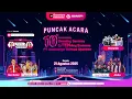 Download Lagu LIVE STREAMING - PUNCAK ACARA HUT JMTO KE - 10