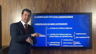 Sentença - aula 01 - classificação dos atos jurisdicionais - requisitos formais - Rodrigo Chemim