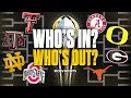 College Football Playoff Rankings Reaction Who s IN Who s OUT Bracket Prediction