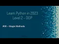 Learn Python in Arabic Magic Methods