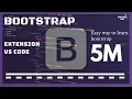 Bootstrap Set Up in Five Minutes With Visual Studio Code