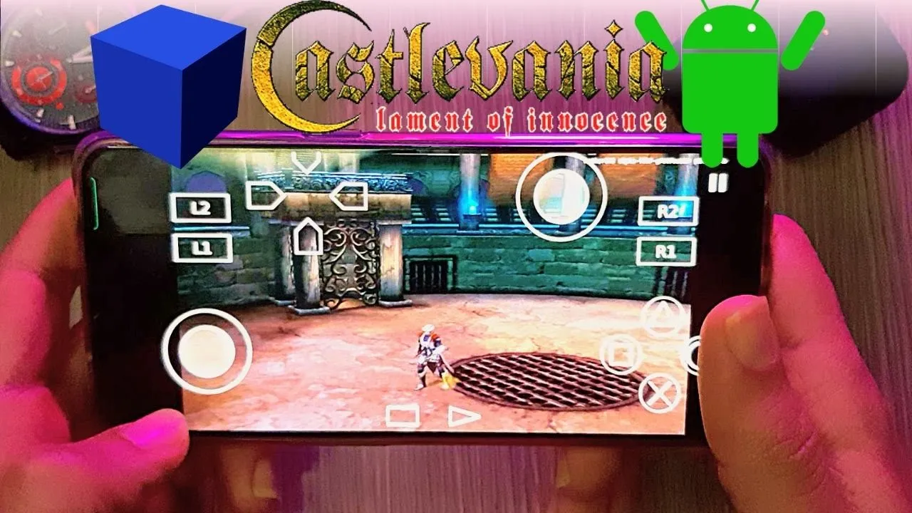 Castlevania Lament Of Innocence - PS2 Emulator Android Gameplay - Aether SX2 APK - Castl Mobile 2022