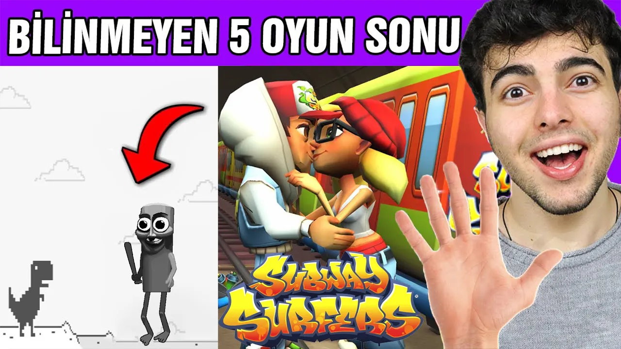 OYUN SONLARI ! Kimsenin Görmediği 5 Oyun Sonu