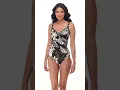 Miraclesuit Women s Elle Dorado Sanibel One Piece Swimsuit DD Cup SwimOutlet com
