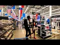 Shopping at the Walmart supermarket in Fort Worth