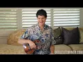 My Yellow Ginger Lei (Lesson and Performance for Hawaiian Ukulele)
