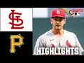 St Louis Cardinals vs Pittsburgh Pirates Full Game Highlights ESPN MLB