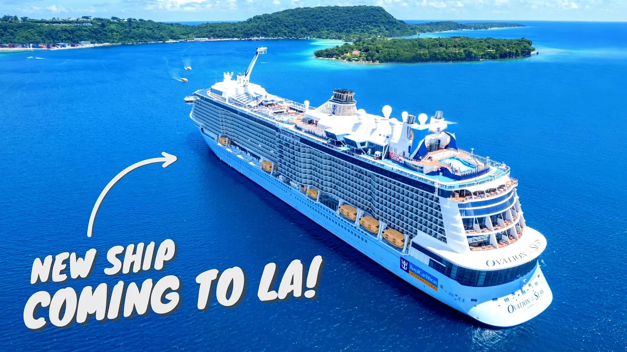 Ovation of the Seas Coming to Los Angeles 2025 | Book Your Royal Caribbean Cruise Now!