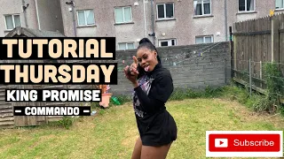 king promise commando official dance video afrobeats dance tutorial tutorial thursday