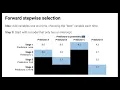 Variable Selection