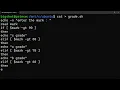 Grade Determination Shell Programming os 4th sem cse operating system lab QT