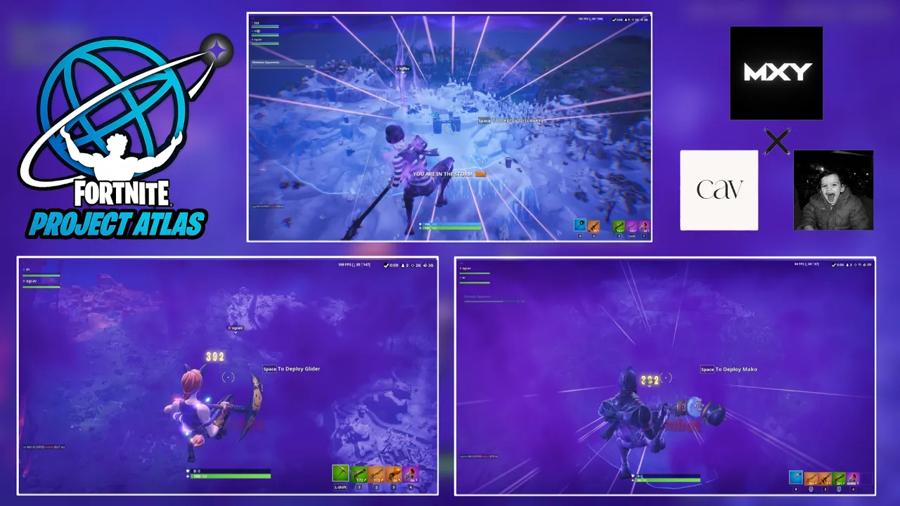 (8K 120FPS) The Best Project Atlas OG Fortnite Trickshot Montage EVER!