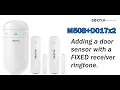 Product Function Display Secrui wireless door open chime Model M508 D017x2