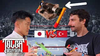 Bir taşa iki motor yapıştırıp Tokyo’da robot dövüşüne girdik