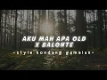 Download Lagu DJ OLD AKU MA APA X BALONTE STYLE KONDANG GAMELAN VIRAL TIKTOK