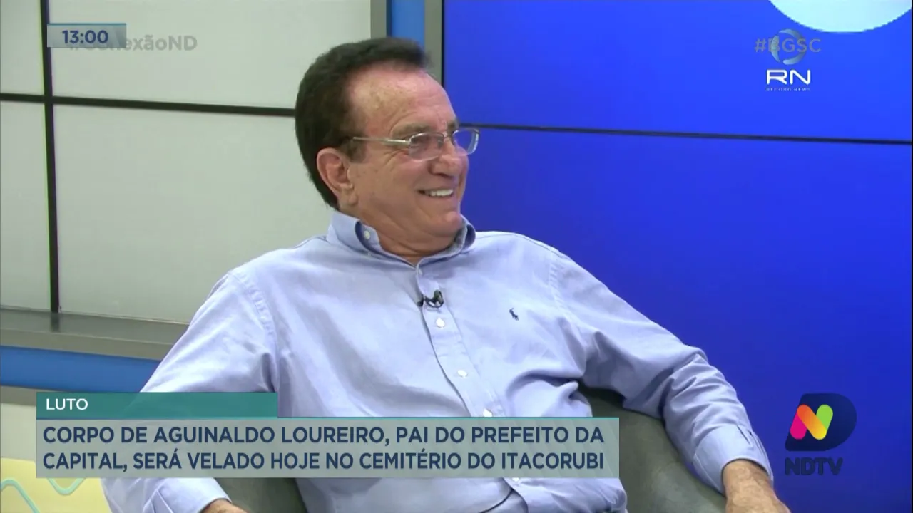 Corpo de Aguinaldo Loureiro, pai do prefeito de Florianópolis, será velado neste sábado