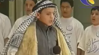 عبدالمجيد الفوزان وهو صغير 