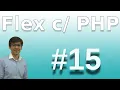 aula 3178 flex php finalizando HTTPService conectando flex com php