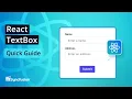 React TextBox The Ultimate Feature Walkthrough