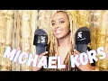 Michael Kors Summer Slides Unboxing Care