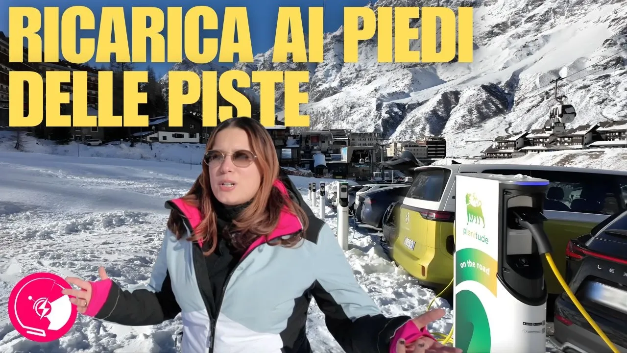 Cervinia porta la ricarica elettrica ad alta quota con un nuovo hub Plenitude