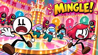 Mingle Squid Game Animation Part 3 - Henry stickman Ellie Among us