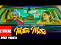 Download Lagu Mitha Mitha (Lyrical) | Satkar Sandhu, Sudesh Kumari | Jassi X | Latest Punjabi Songs 2022