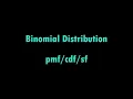 Calculating Binomial Distribution Probabilities with Python Scipy