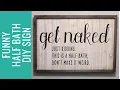 How to Make a Funny Bathroom Sign with Cricut Explore Air 2