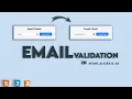 How to Email Validation using Javascript email validation in javascript
