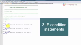 VB Scripting - Conditional Statement