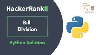 Bill Division HackerRank Python Solution