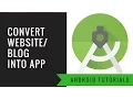 How to Convert a into Android Application using Android Studio With Material UI - Easy