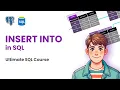 27 INSERT INTO in SQL SQL Course for Beginners