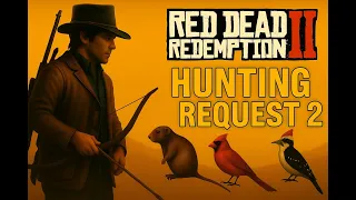Red Dead Redemption 2 - Perfect Cardinal Rat Woodpecker Hunting Request 2 Guide